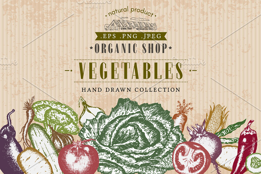 Vegetables collection