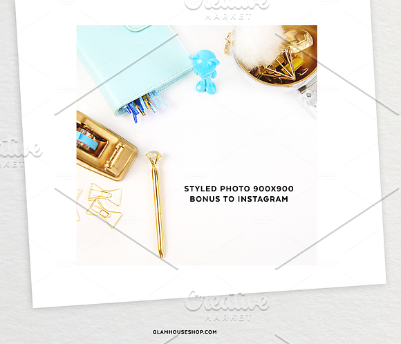 12 TEMPLATES FOR GLAM GIRLS in Social Media Templates - product preview 3