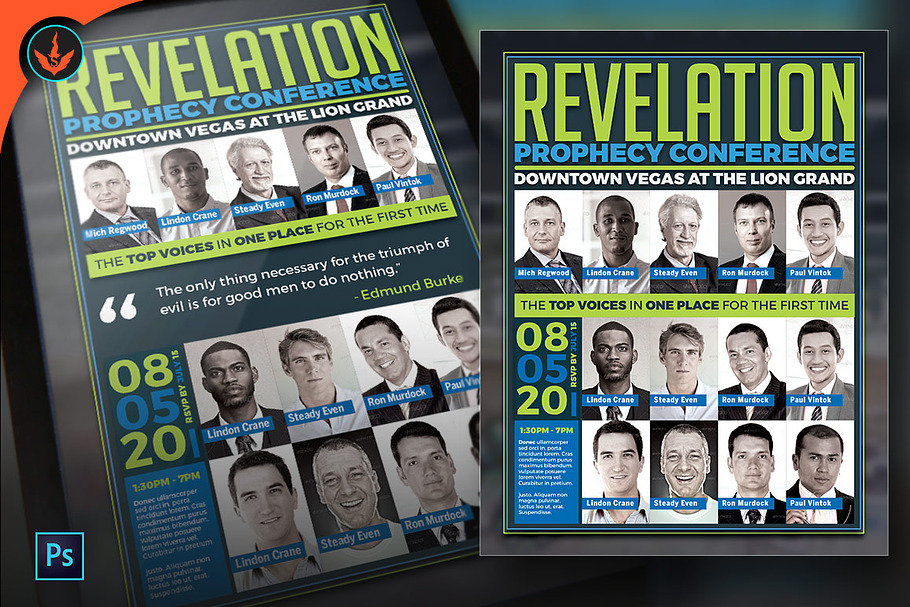 Revelation Prophecy Conference Flyer