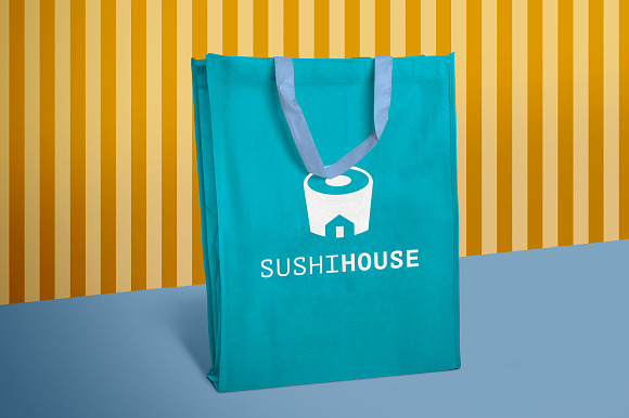 SushiHouse Logo in Logo Templates - product preview 3