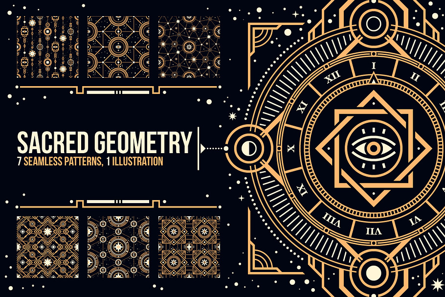Sacred Geometry in Patterns - product preview 8