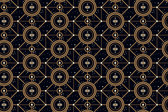 Sacred Geometry in Patterns - product preview 3