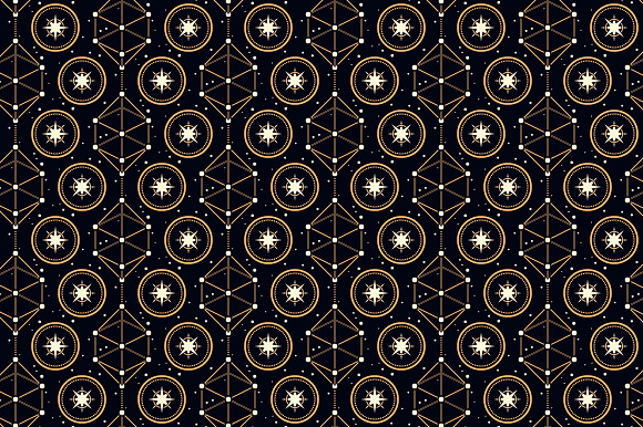 Sacred Geometry in Patterns - product preview 5