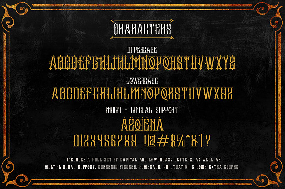 The Black vision (intro sale) in Blackletter Fonts - product preview 2