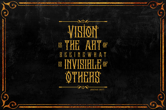 The Black vision (intro sale) in Blackletter Fonts - product preview 4