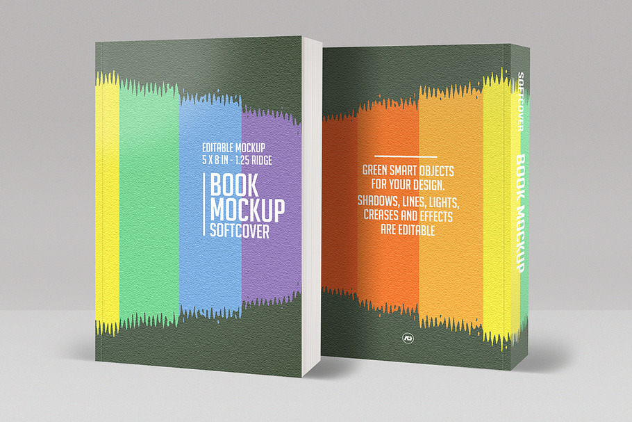 Book Mockup Softcover