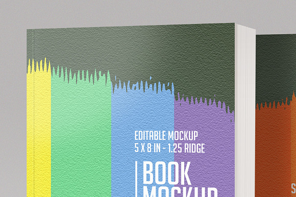 Book Mockup Softcover in Print Mockups - product preview 2