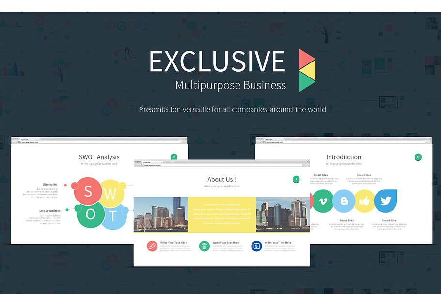 Exclusive Presentation PowerPoint in PowerPoint Templates - product preview 8