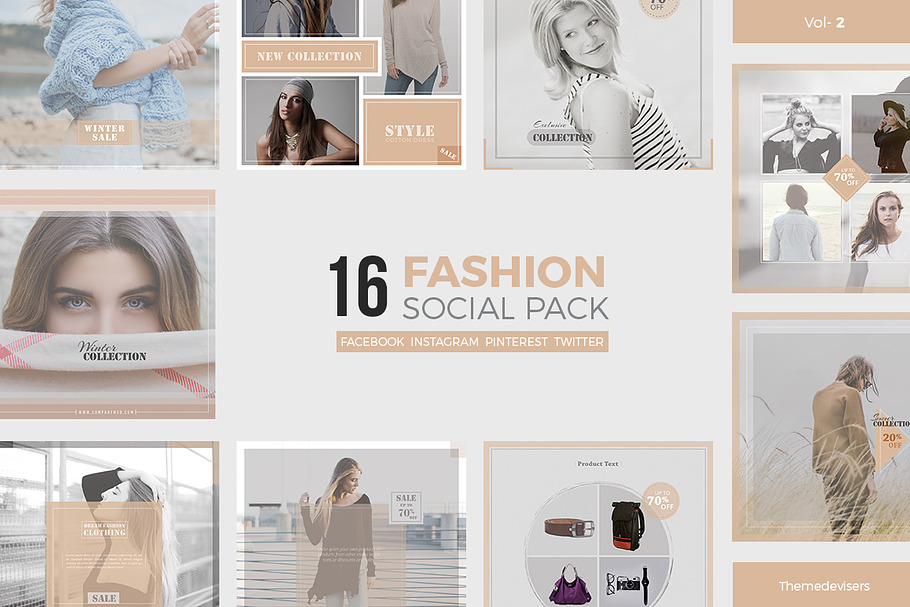 Social Media Pack in Social Media Templates - product preview 8