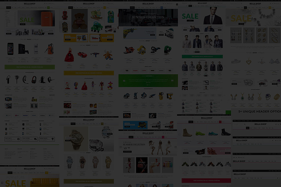BellaShop - Ecommerce Opencart Theme in OpenCart Themes - product preview 8