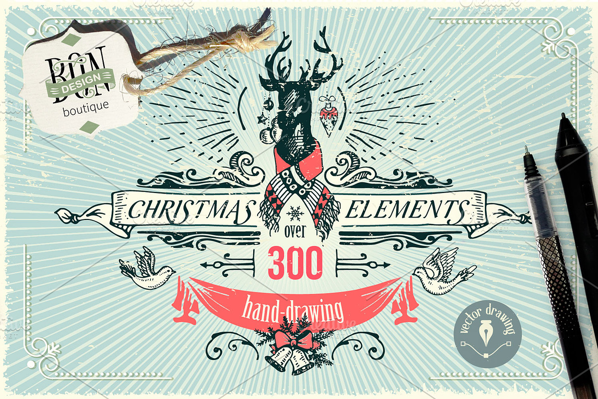 Christmas Designer's BUNDLE in Illustrations - product preview 8