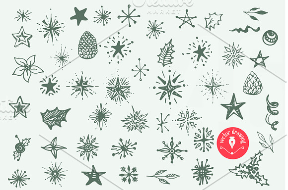 Christmas Designer's BUNDLE in Illustrations - product preview 6