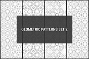 Geometric seamless patterns set 2