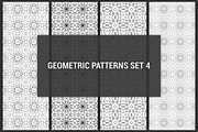 Geometric seamless patterns set 4