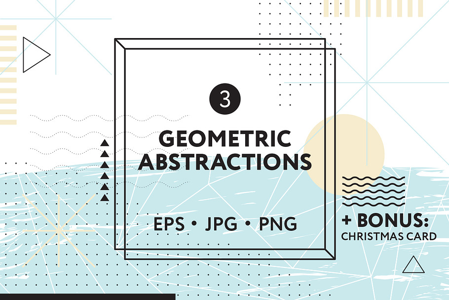 Geometric Abstractions Set in Illustrations - product preview 8