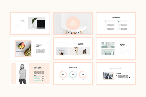 Blossom Presentation Template in Keynote Templates - product preview 1