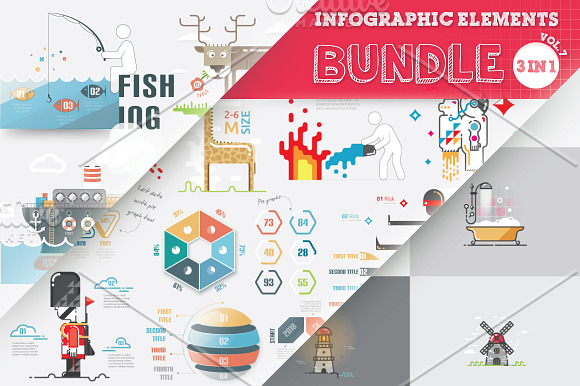 Vector Infographic Bundle in Illustrations - product preview 4