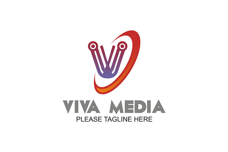 Viva Media in Logo Templates - product preview 8