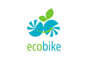 Eco electric bike logo