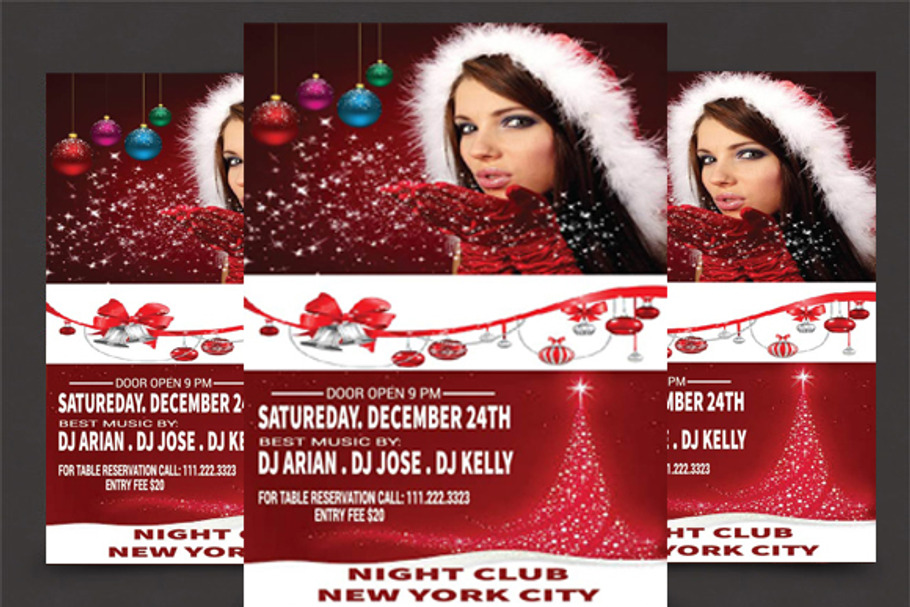Christmas Party - PSD Flyer