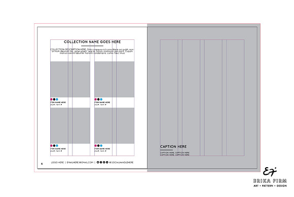 4.25" x 5.5" ID Catalog Template in Magazine Templates - product preview 3