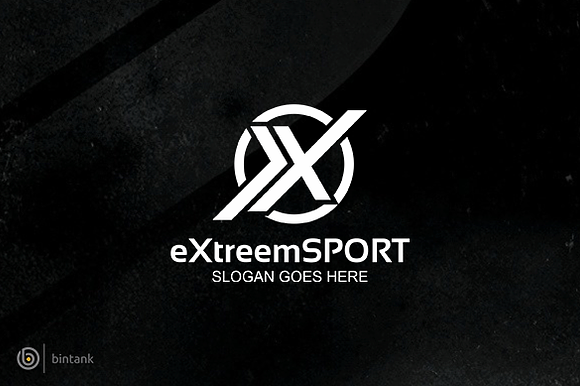 Extreem Sport - Letter X Logo in Logo Templates - product preview 2
