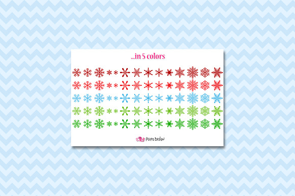 Christmas Snowflakes clipart in Objects - product preview 2