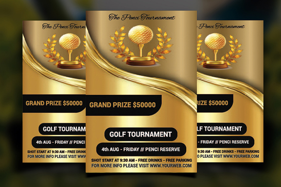 Golf Tournament Flyer 