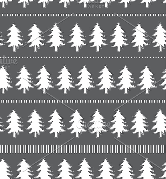 Winter seamless patterns in Patterns - product preview 1