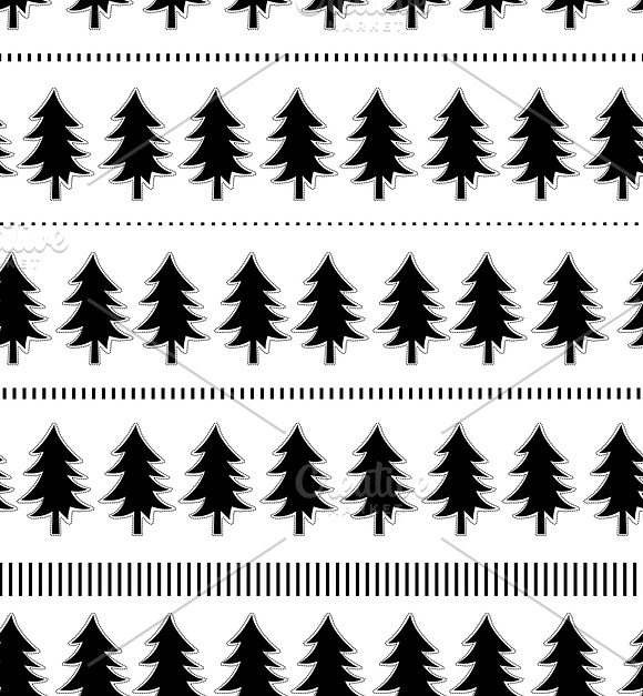 Winter seamless patterns in Patterns - product preview 4
