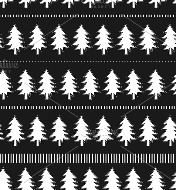 Winter seamless patterns in Patterns - product preview 5