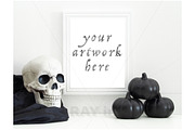 Halloween Frame Print Mockup