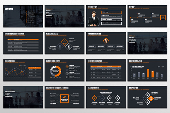 City Template Strategy in PowerPoint Templates - product preview 1