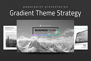 Gradient Theme PowerPoint Strategy