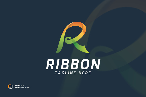 RIBBON - Logo Ver.01 in Logo Templates - product preview 1