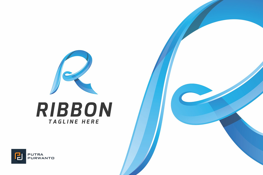 RIBBON - Logo Ver.02 in Logo Templates - product preview 8