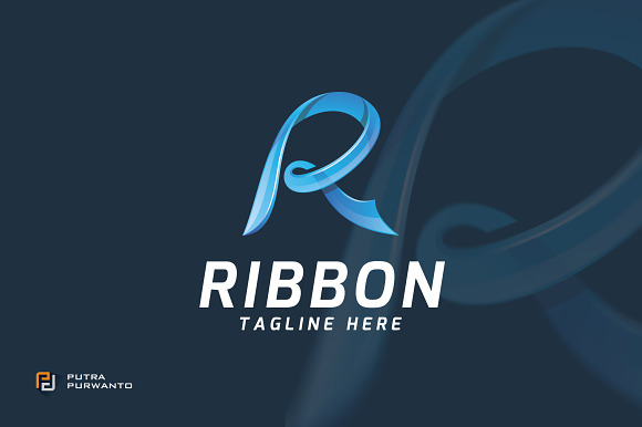 RIBBON - Logo Ver.02 in Logo Templates - product preview 1