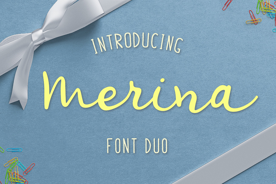 Merina Font Duo in Script Fonts - product preview 8