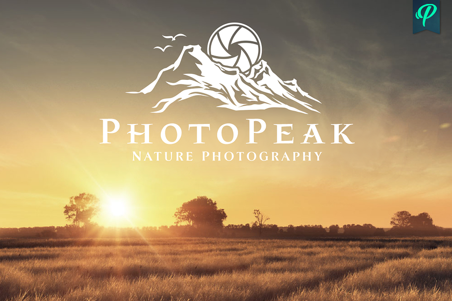 PhotoPeak - Photography Logo Design