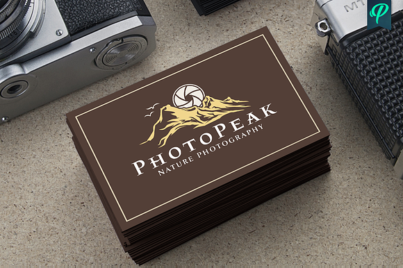 PhotoPeak - Photography Logo Design in Logo Templates - product preview 4