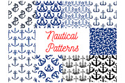 Nautical anchor patterns