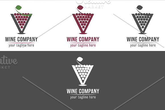 Wine company logo in Logo Templates - product preview 1