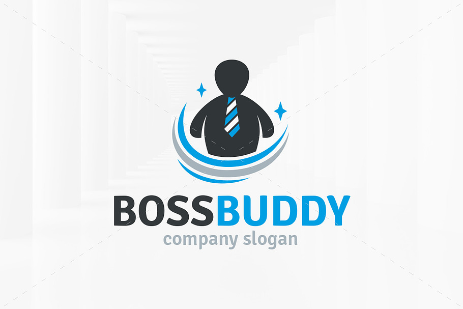 Boss Buddy Logo Template in Logo Templates - product preview 8