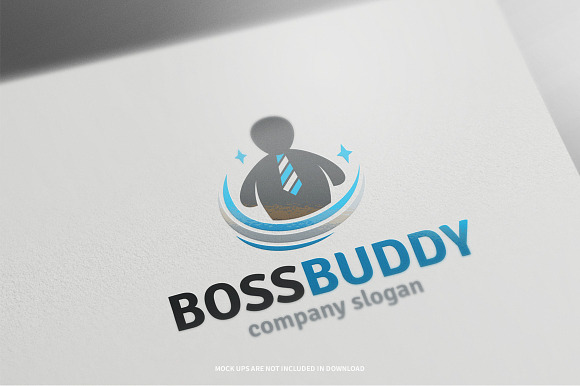 Boss Buddy Logo Template in Logo Templates - product preview 4