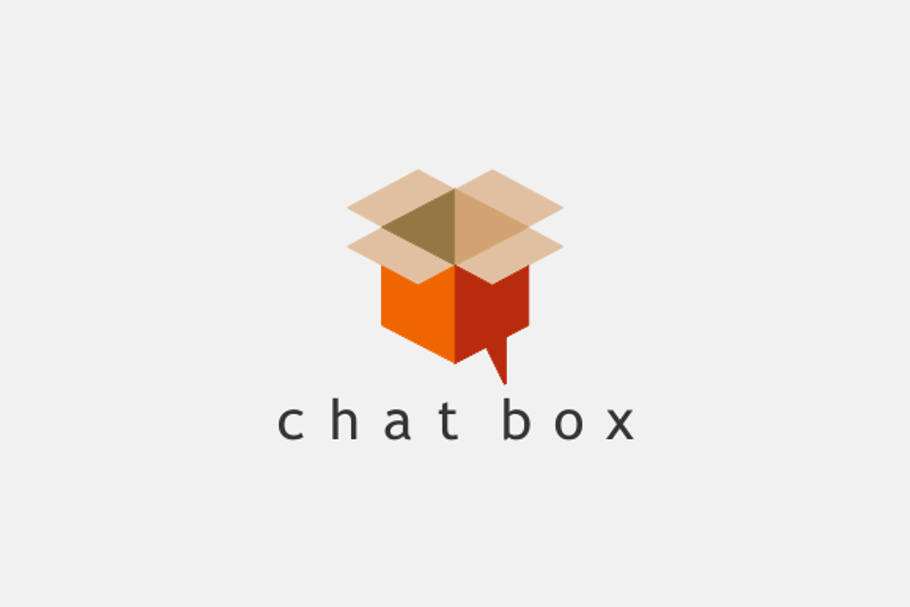 Chat Box Logo in Logo Templates - product preview 8