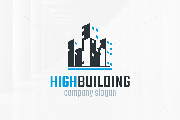 High Building Logo Template in Logo Templates - product preview 2