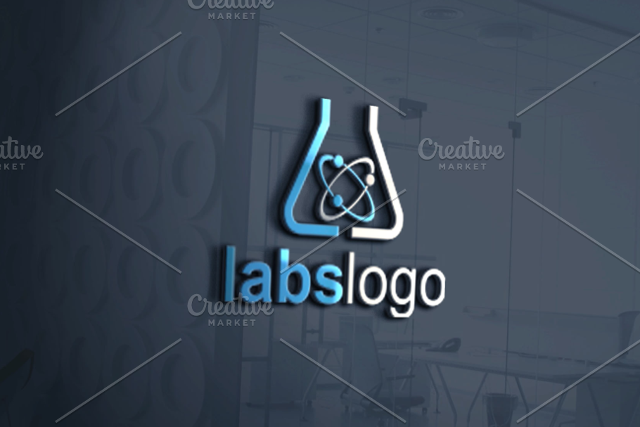 Labs Logo Template in Logo Templates - product preview 8