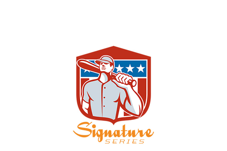 Signature Baseball Series Logo in Logo Templates - product preview 8