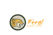 Feral Energy Drink Logo