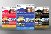Real Estate Flyers - 3 Colors